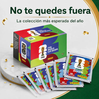 Caja Panini 100 Sobres 700 Estampas Mundial Fifa World Cup