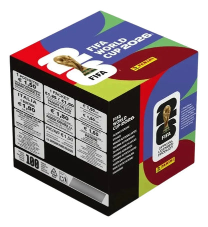 Caja Panini 100 Sobres 700 Estampas Mundial Fifa World Cup