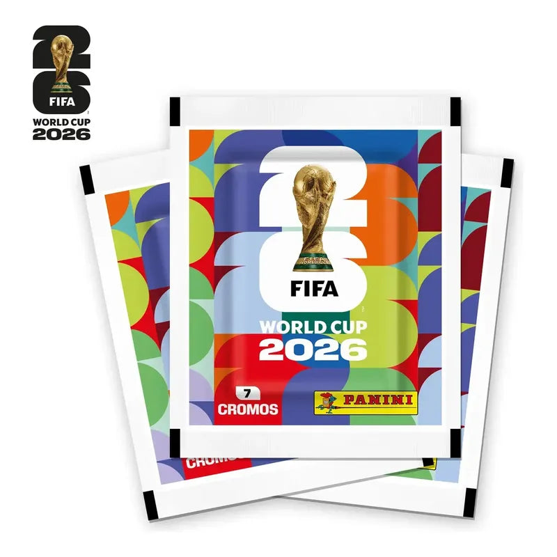 Caja Panini 100 Sobres 700 Estampas Mundial Fifa World Cup