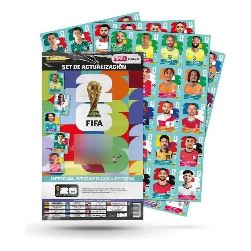Set De Actualización Del Album Copa Mundial 2026 Panini Copa Mundial 2026 Set De Actualización