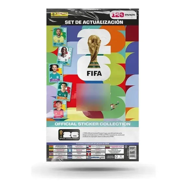 Set De Actualización Del Album Copa Mundial 2026 Panini Copa Mundial 2026 Set De Actualización