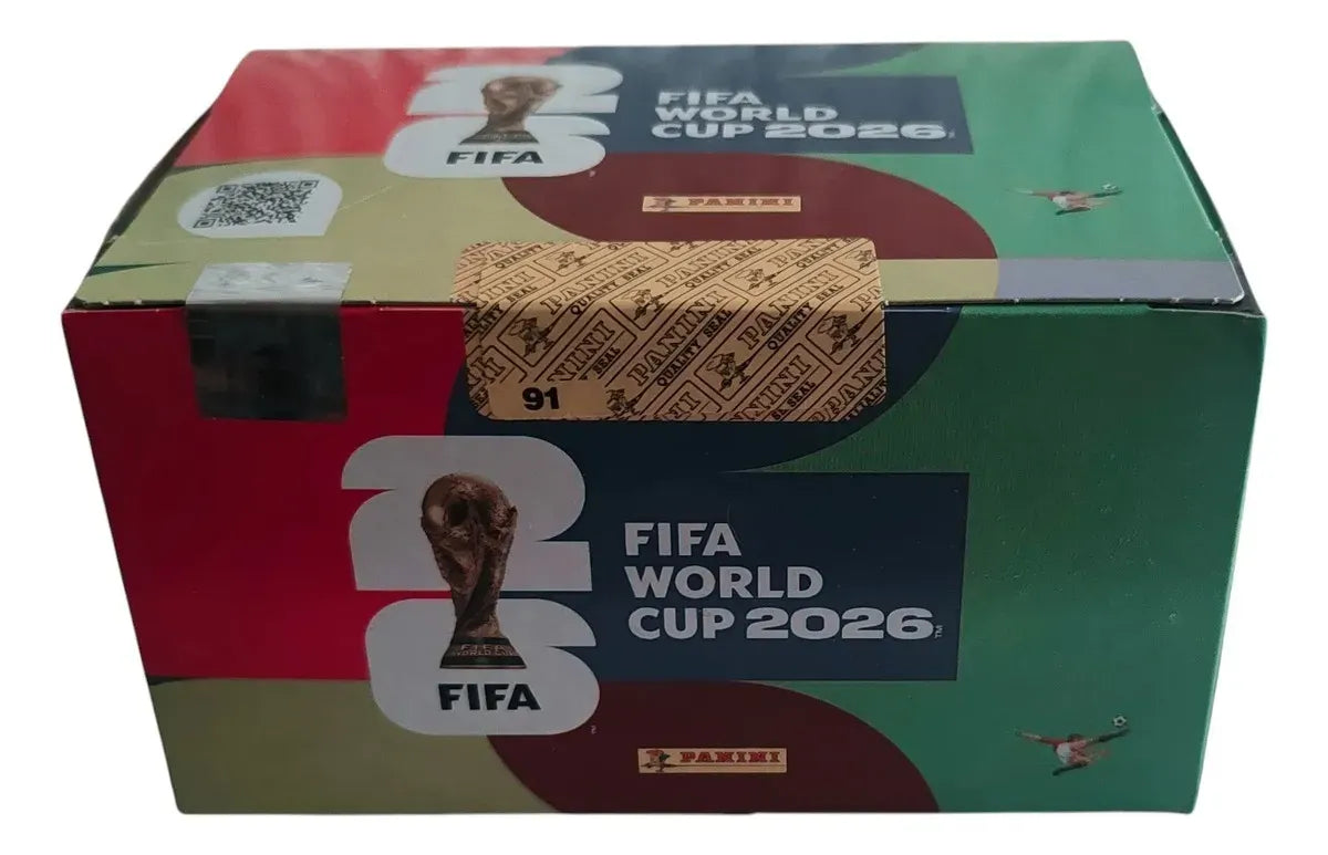 Estampas La Copa del Mundo 2026 — Paquete Completo (100 Sobres)
