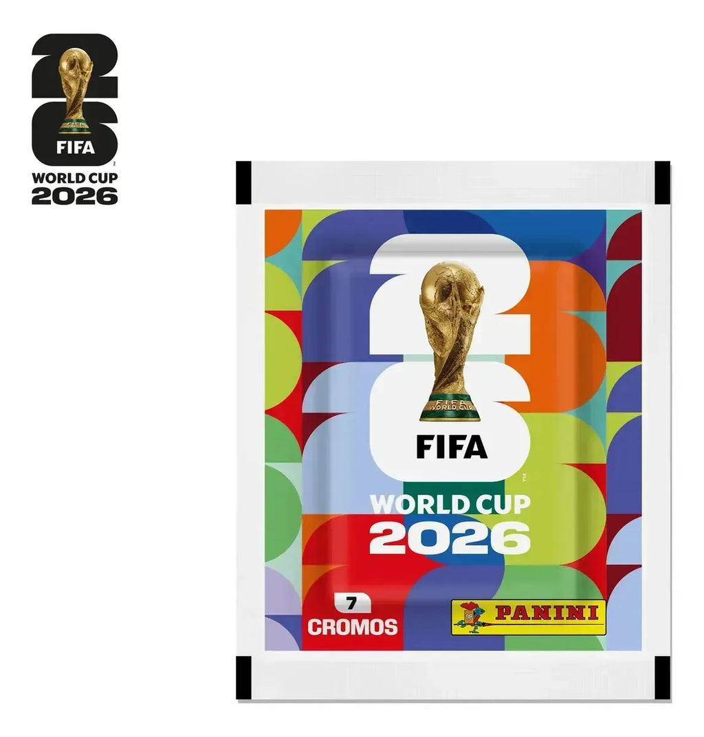 Estampas La Copa del Mundo 2026 — Paquete Completo (100 Sobres)